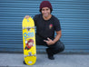Raccoon Chris Complete complete skateboard BrailleSkateboarding 