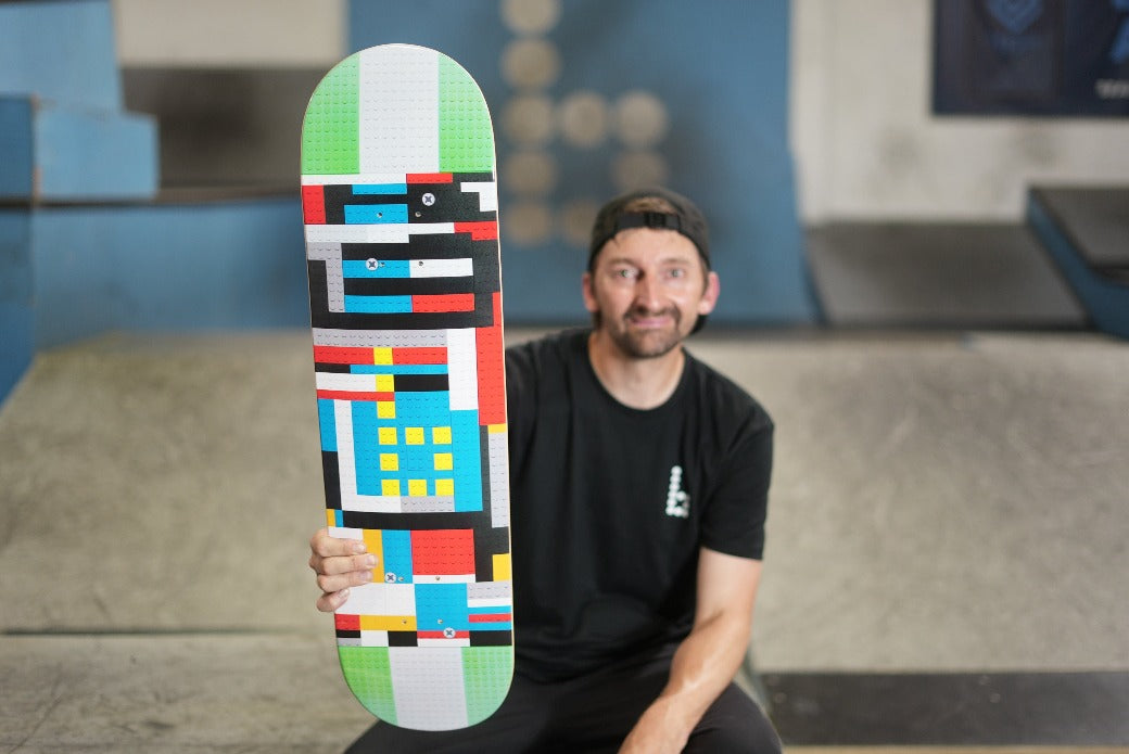 Aaron Kyro Braille Skateboarding Deck