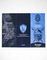 Knights Box Stickers & Pin BrailleSkateboarding 