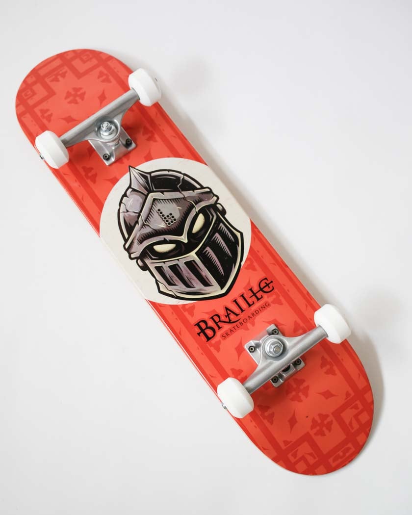 Knights Complete Skateboard complete skateboard BrailleSkateboarding 