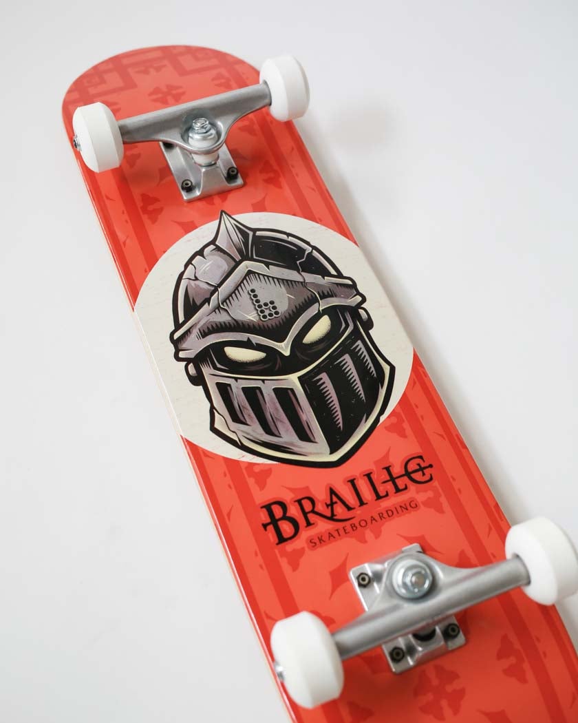 Knights Complete Skateboard – Braille Skateboarding