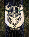 Viking Skateboard Deck BrailleSkateboarding 