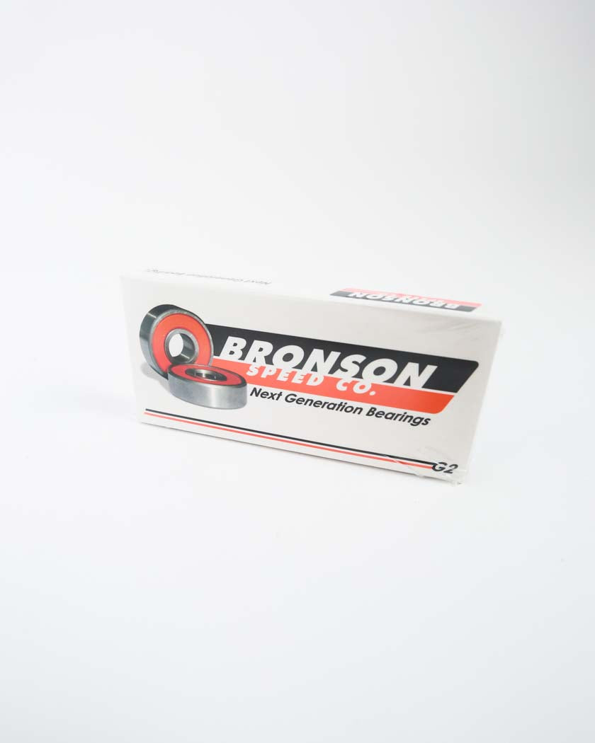 G2 Box - 8 Bronson Speed Co. Bearings BrailleSkateboarding 