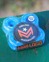 Braille x Mini Logo Collab Skateboard Wheels BrailleSkateboarding 