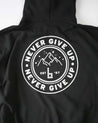 Never Give Up Hoodie hoodie BrailleSkateboarding 