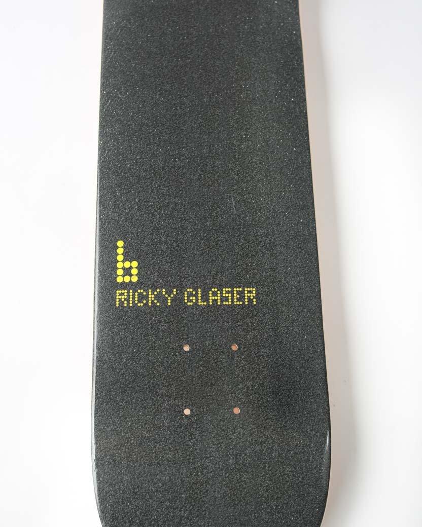 Ricky's First Braille Pro Model Skateboard Deck & Grip skateboard deck BrailleSkateboarding 