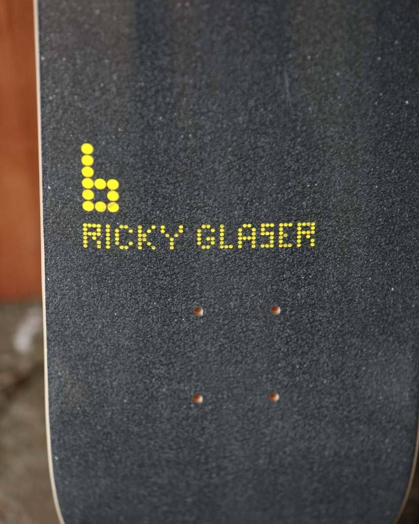 Ricky's First Braille Pro Model Skateboard Deck skateboard deck Braille Skateboarding 