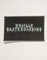 Creepy Stickers BrailleSkateboarding 