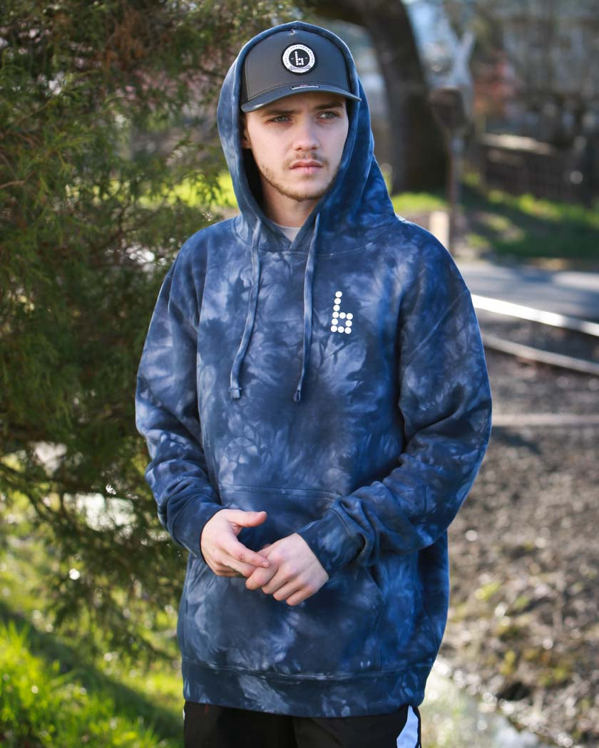 Natural Tie Dye - Hoodie for Men