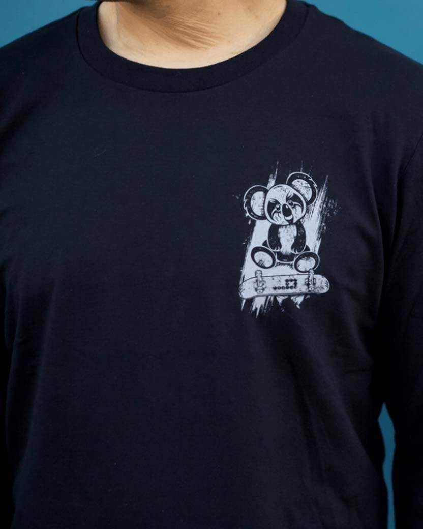 Aussie's Koala Long Sleeved Tee Long sleeve skate tee shirt BrailleSkateboarding 