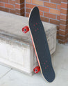 "Straight Cruising" Red Samurai Cruiser Complete Braille Skateboarding 