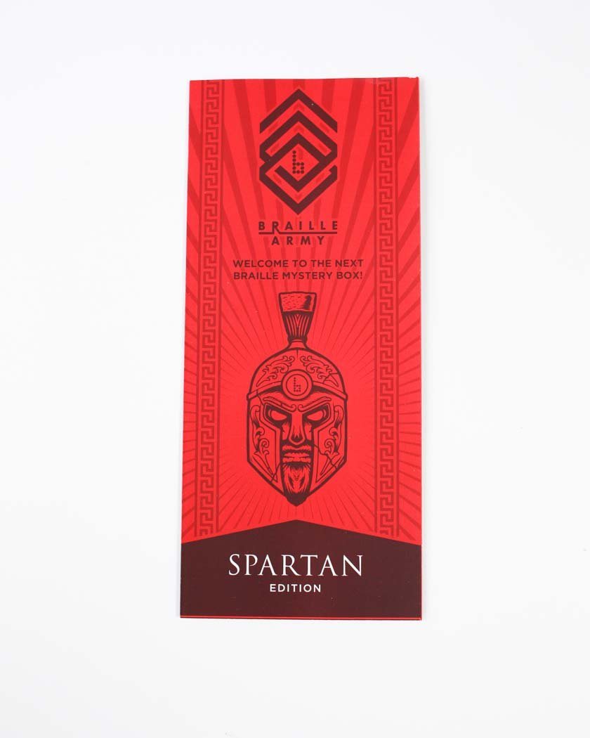 Spartans Box Limited Edition Box BrailleSkateboarding 