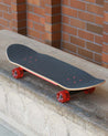 "Straight Cruising" Red Samurai Cruiser Complete Braille Skateboarding 