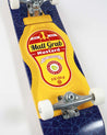 Condiment Series: Mall Grab Mustard Complete Skateboard complete skateboard Braille Skateboarding 