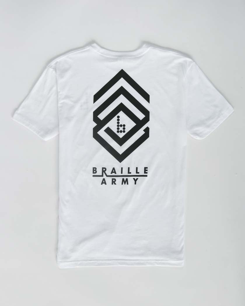 Braille Army Skate Tee Shirt