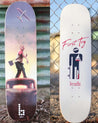 Double Decker Deal skateboard deck BrailleSkateboarding 