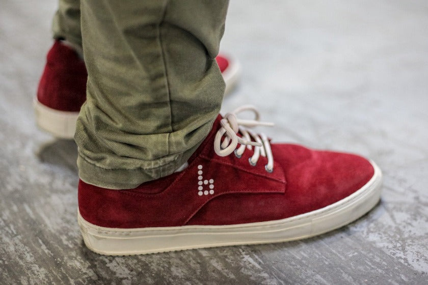 All red skate shoes Clearance