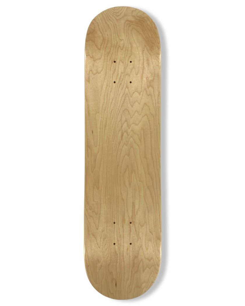 Natural Blank Skateboard Decks skateboard deck BrailleSkateboarding 