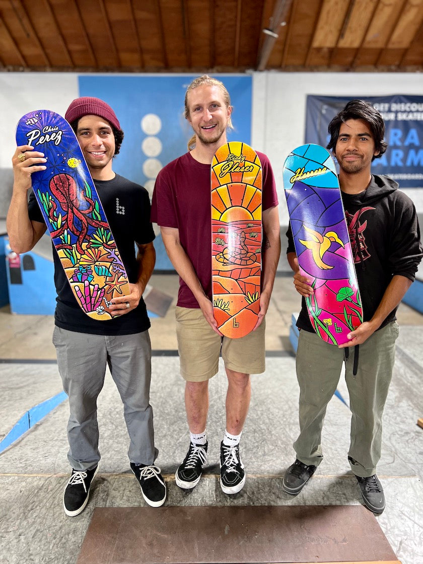 Spirit Animal Pro Series: Perez Octopus Complete Skateboard BrailleSkateboarding 