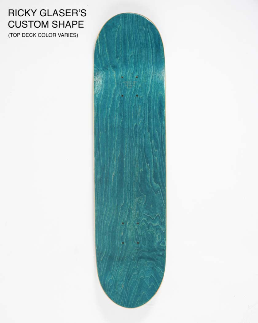 Condiment Series: Ricky's Rikimite Complete Skateboard complete skateboard BrailleSkateboarding 