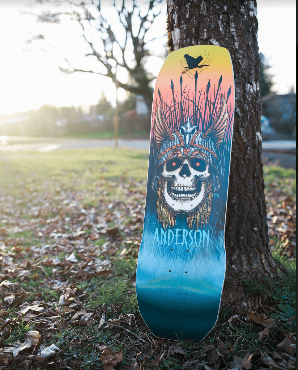 Andy Anderson Heron Flight® Deck – Braille Skateboarding Andy Anderson Heron Flight® Deck – Braille Skateboarding