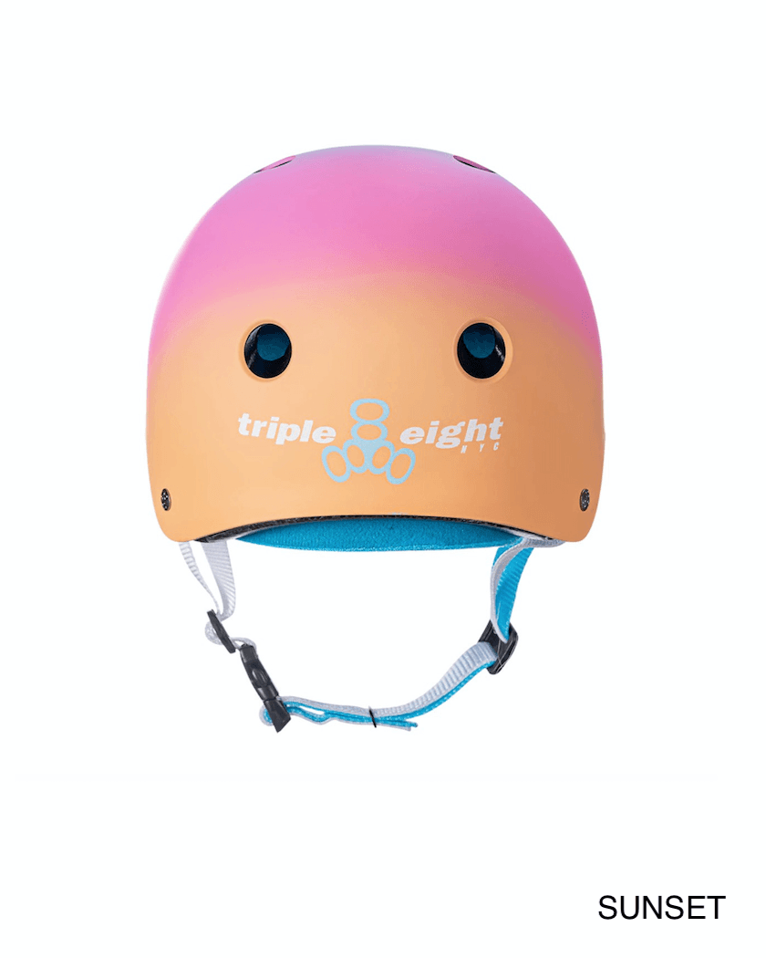 Cerified Sweatsaver Colored Skate Helmets Skateboard Pads Triple 8 