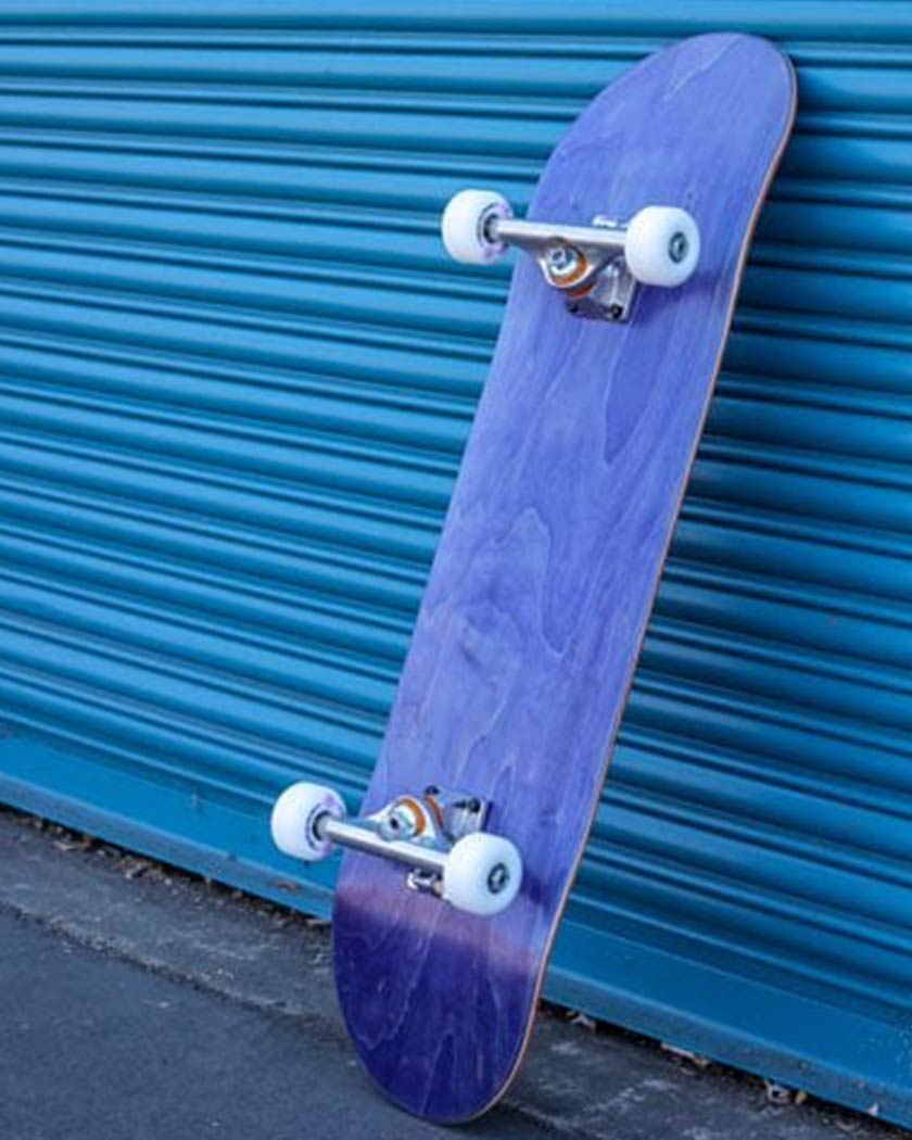 Colored Blank Complete Skateboard BrailleSkateboarding 