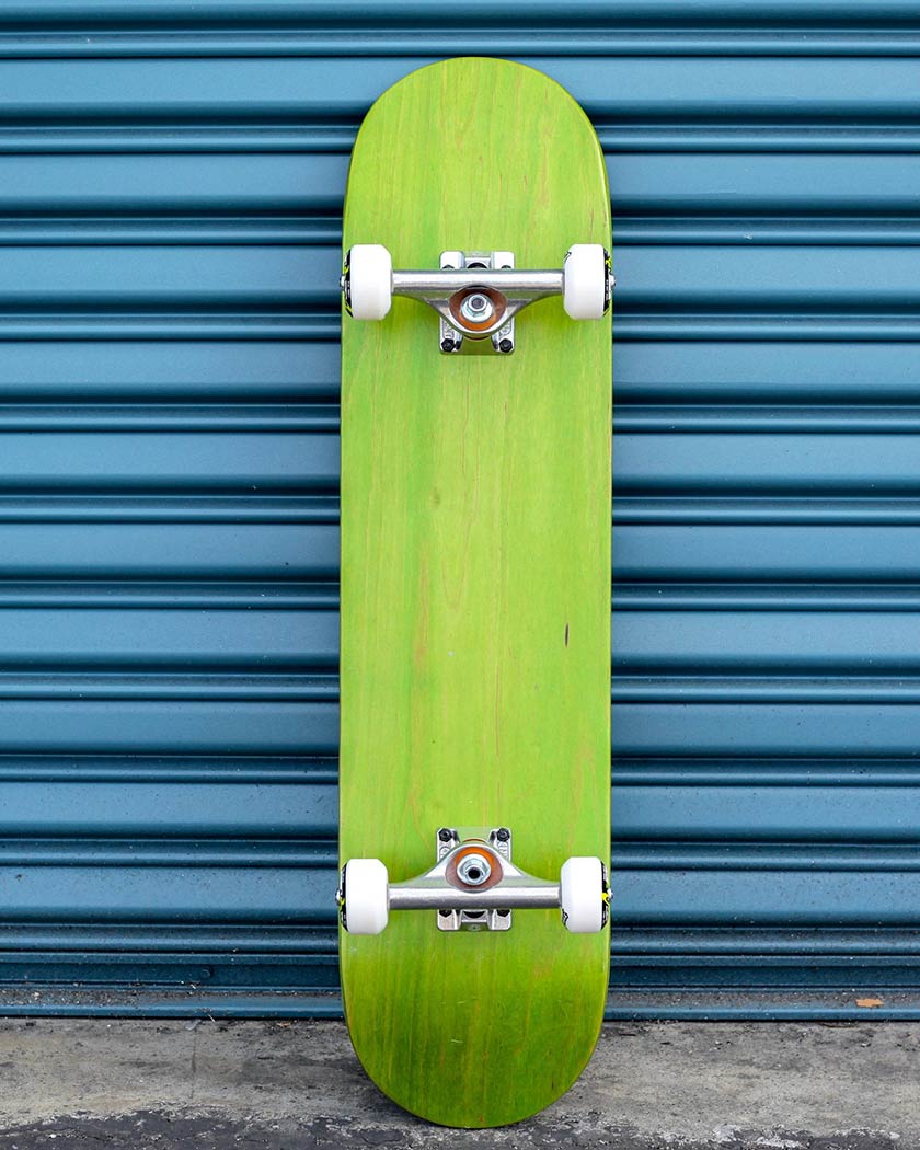 Colored Blank Complete Skateboard BrailleSkateboarding 