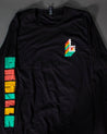 Braille 3D Long Sleeved Skate Tee Shirt Long sleeve skate tee shirt BrailleSkateboarding 