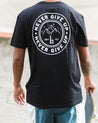 Never Give Up Skateboard Tee Shirt Tee Shirt BrailleSkateboarding 