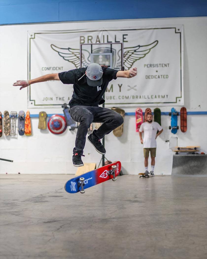 Braille X Revive Collab Complete Skateboard complete skateboard Braille Skateboarding 