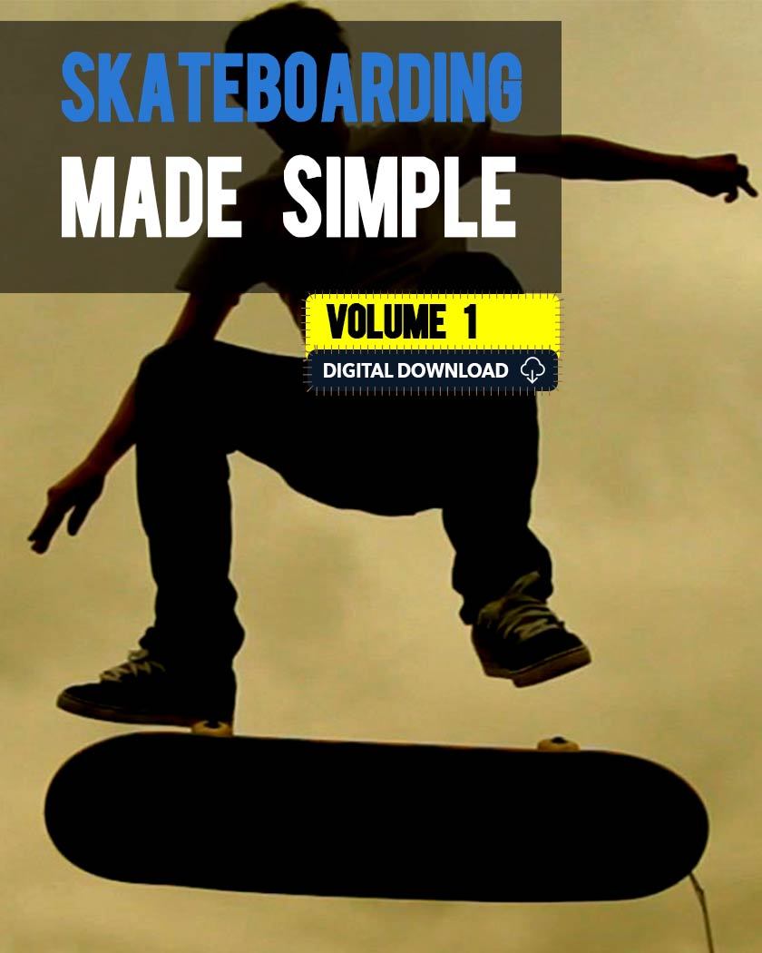 Skateboarding Made Simple Volume 1: Basics (Digital Download) skateboarding made simple Braille Skateboarding 