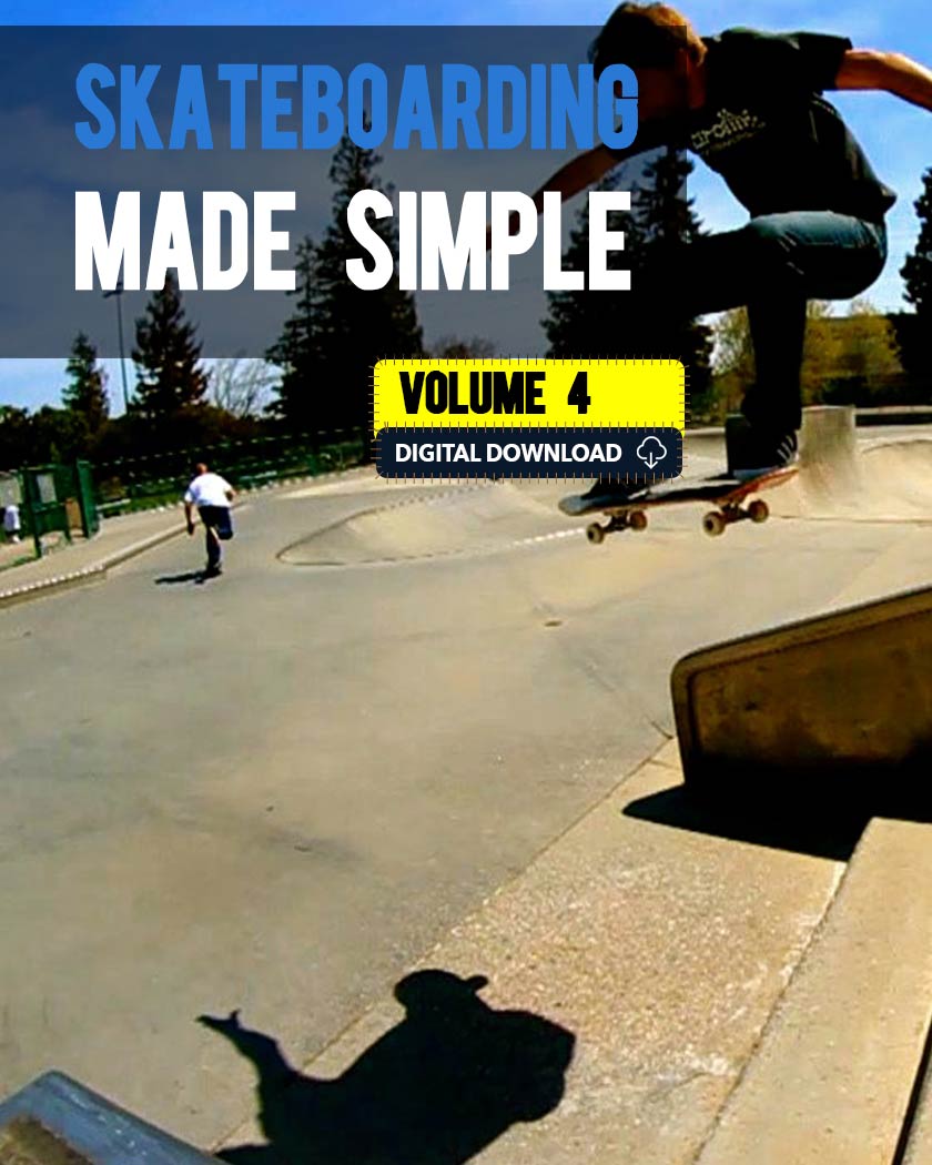 Skateboarding Made Simple Volume 4: Skatepark Basics (Digital Download) skateboarding made simple BrailleSkateboarding 